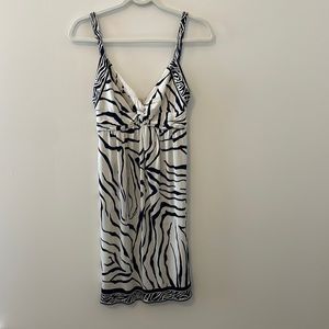 Ellie Tahari Silk Pattern Dress